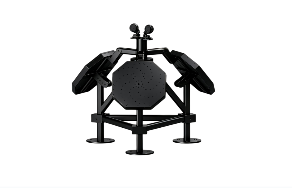 Three-array acoustic + EO identification system